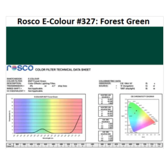 Фільтр Rosco E-Colour+ 327 Forest Green Roll
