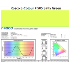 Фильтр Rosco E-Colour+ 505 Sally Green