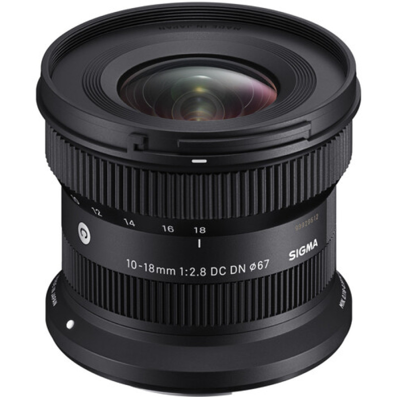 Объектив Sigma 10-18mm f/2.8 DC DN RF-mount (для Canon)