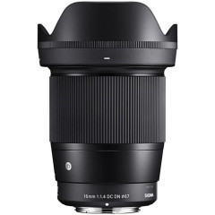 Об'єктив Sigma 16mm f/1.4 DC DN Contemporary RF-mount (для Canon)