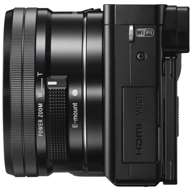 Sony Alpha a6000 Mirrorless Digital Camera with 16-50mm Lens (Black)