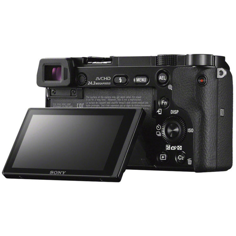 Sony Alpha a6000 Mirrorless Digital Camera with 16-50mm Lens (Black)