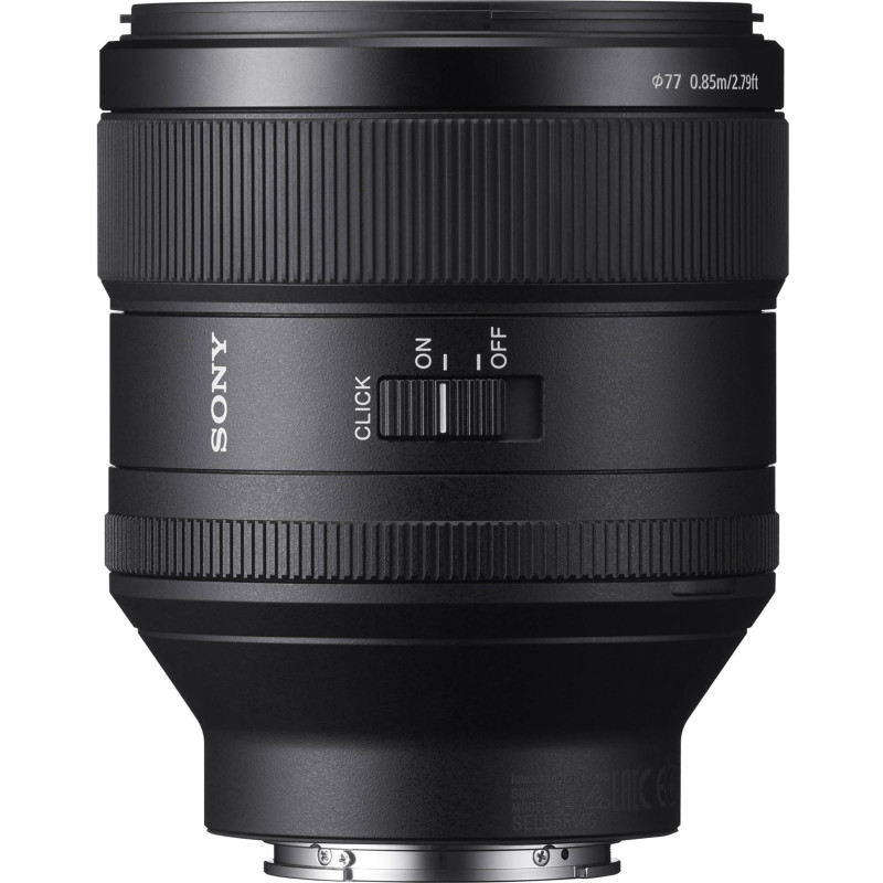 Об'єктив Sony FE 85 mm f/1.4 GM (SEL85F14GM.SYX)