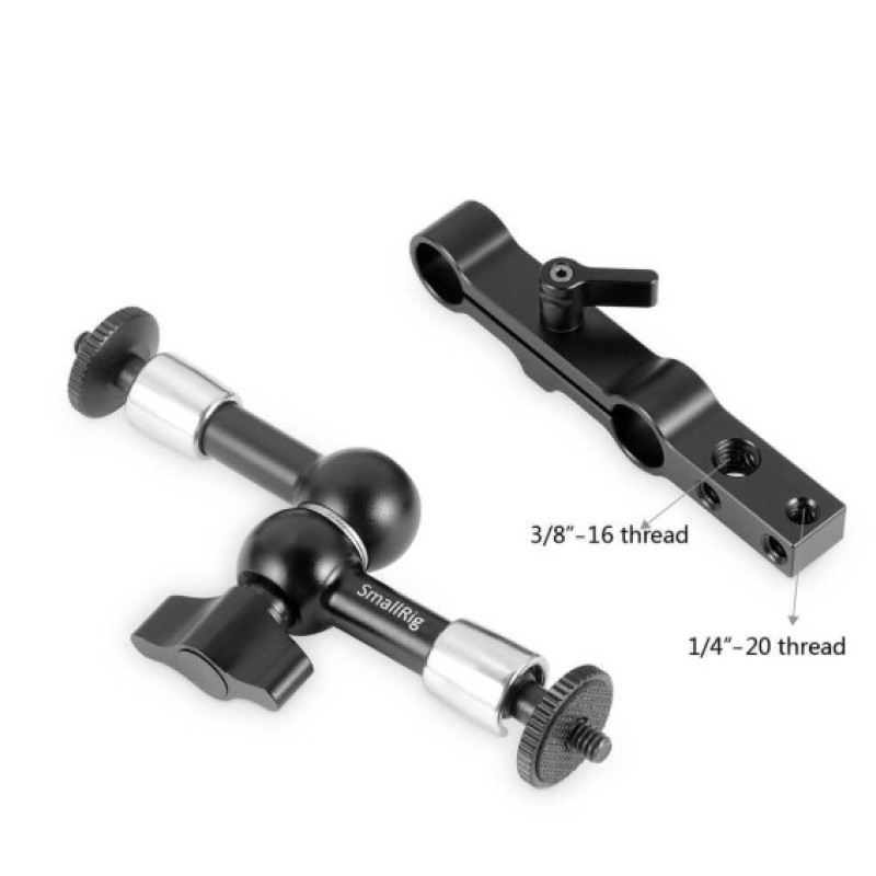 SMALLRIG Magic Articulating Arm(132mm) with 15mm Rod Clamp 1013