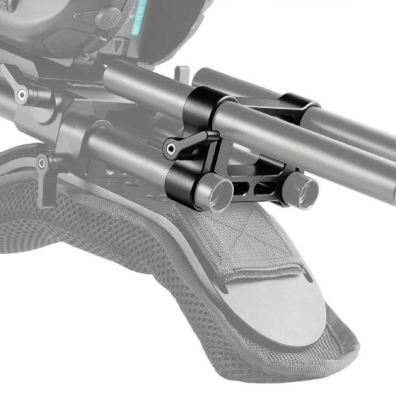 SmallRig CoolRaiser V2 to raise a second set of 15mm rods 1029