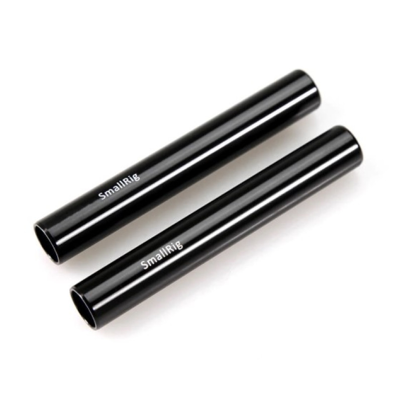 SMALLRIG Aluminum Alloy Pair of 15mm Rods (M12-4inch)1049
