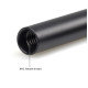 SmallRig 2pcs 15mm Black Aluminum Alloy Rod(M12-15cm) 6inch 1050