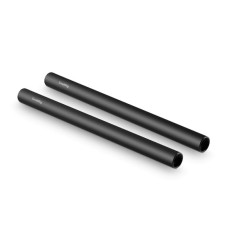 SmallRig 2pcs 15mm Black Aluminum Alloy Rod(M12-25cm) 10inch 1052