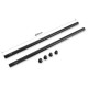 SmallRig 2pcs 15mm Black Aluminum Alloy Rod(M12-40cm) 16inch 1054