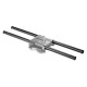 SmallRig 2pcs 15mm Black Aluminum Alloy Rod(M12-40cm) 16inch 1054