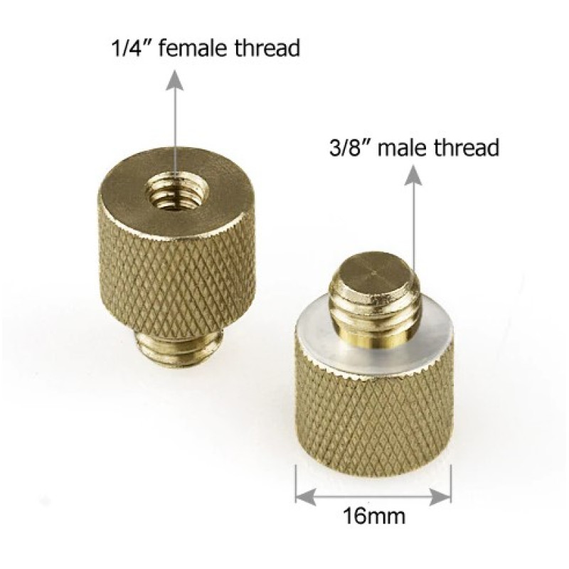 SmallRig Thread Adapter with female 1/4" to male 3/8" thread 1069