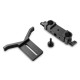 SmallRig Long Lens Support Height-adjustable for telephoto lens on 15mm rods 1087