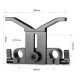 SmallRig Long Lens Support Height-adjustable for telephoto lens on 15mm rods 1087
