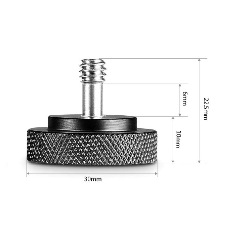 SmallRig Thumb-Screw V2 2pcs Pack with 1/4 inch thread 1089