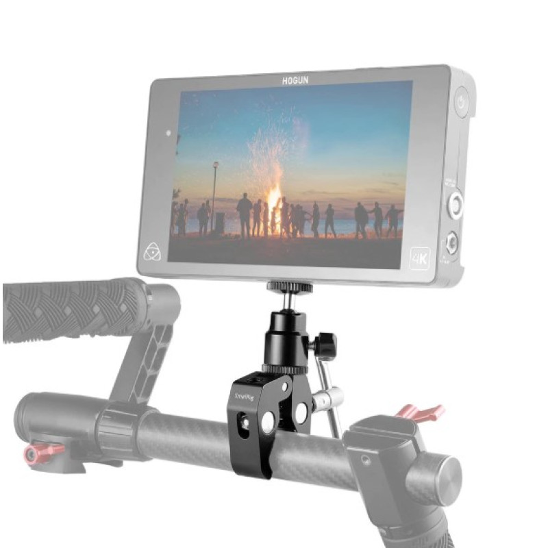 SmallRig Clamp Mount V1 w/ Ball Head Mount and CoolClamp 1124