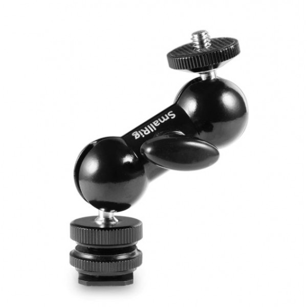 SmallRig 1135 Cool-Ballhead-V1 Multi-function Double BallHead w/ shoe mount & 1/4" screw 