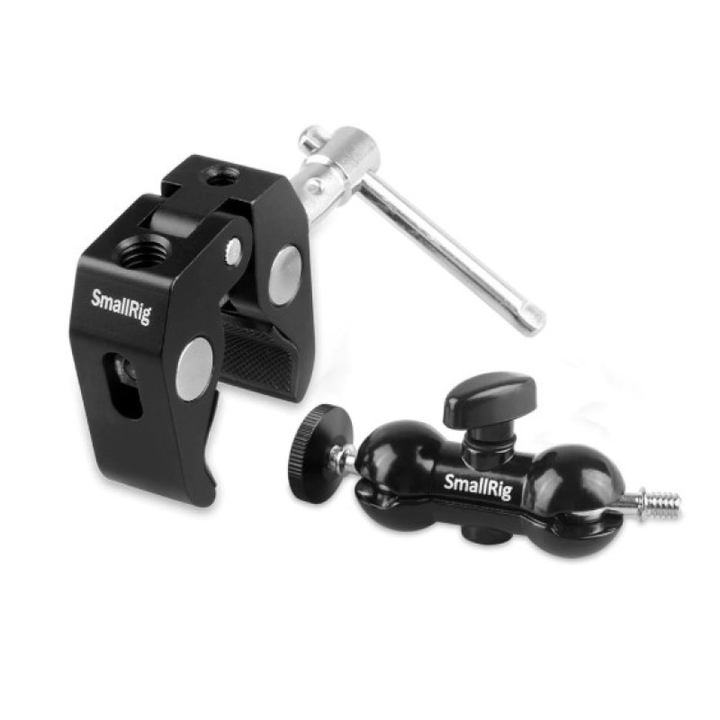 SmallRig Multi-function Double BallHead with Clamp & 1/4" Screw 1138