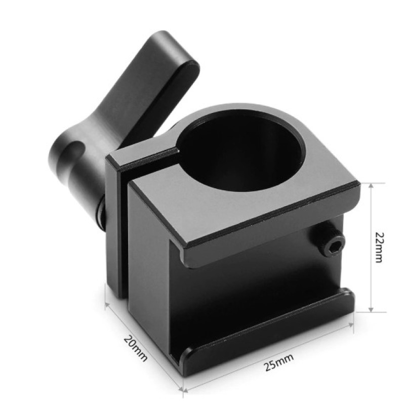 SMALLRIG Cold Shoe Rail Clamp (15mm) 1157