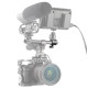 SMALLRIG Cold Shoe Rail Clamp (15mm) 1157