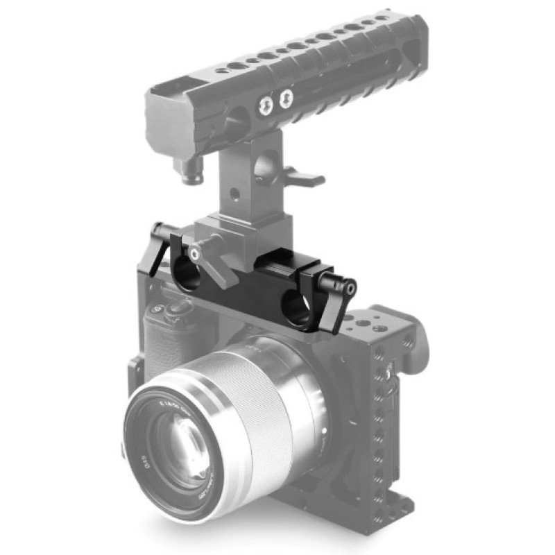 SmallRig 15mm Rod Clamp with top slide rail 1175