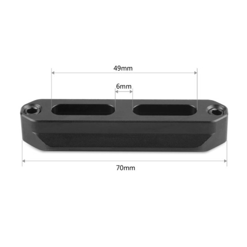 SMALLRIG Quick Release Safety Rail 7cm 1195