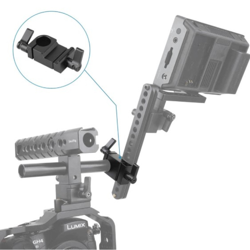 SmallRig SWAT NATO Rail with 15mm Clamp (Vertical) 1257