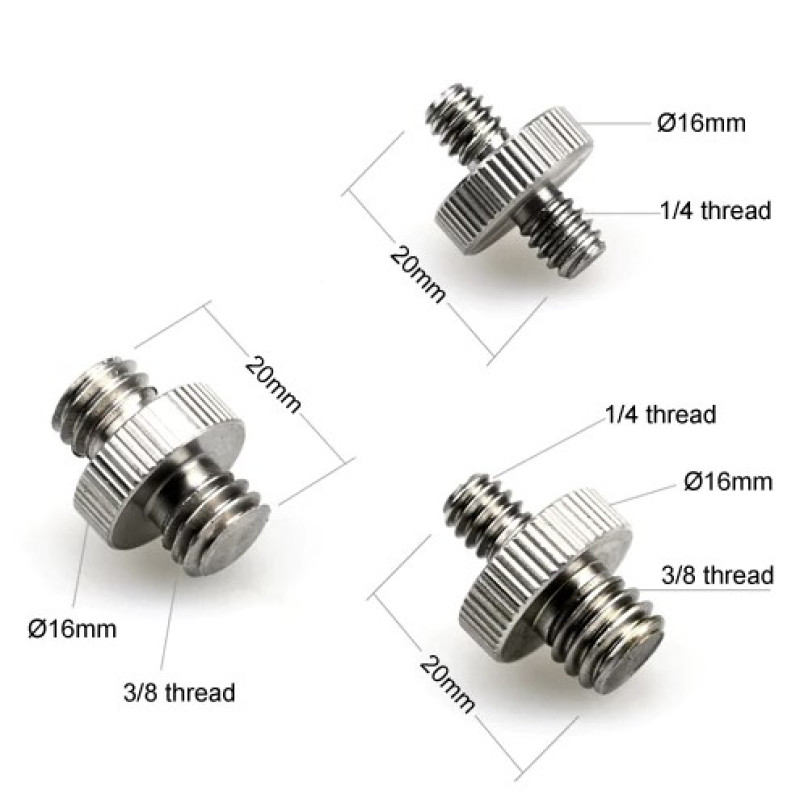 SmallRig Double Head Converter Screw Pack 1262
