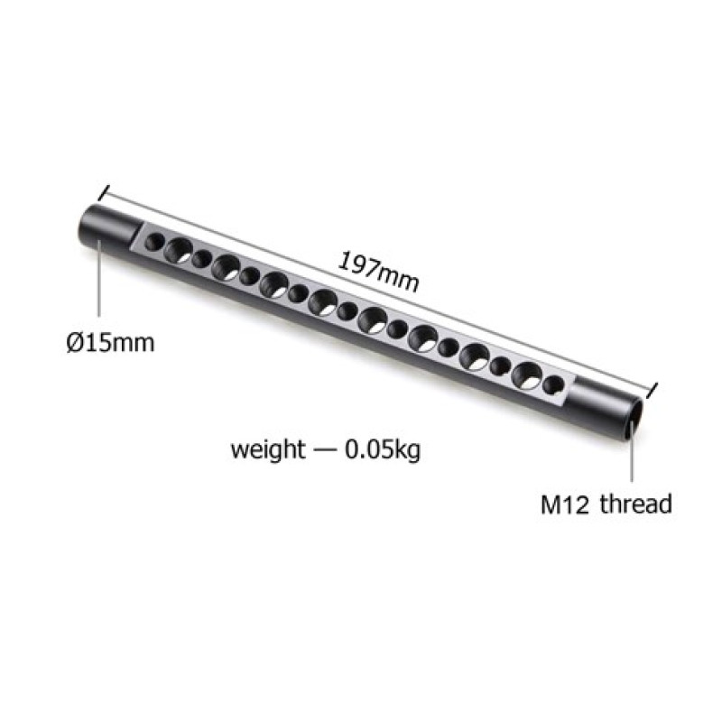 SmallRig 15mm Cheese Rod(M12-197mm) 1462