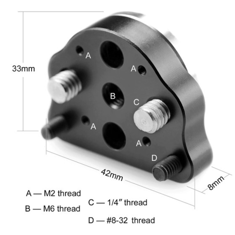 SMALLRIG ARRI Rosette Mount 1601