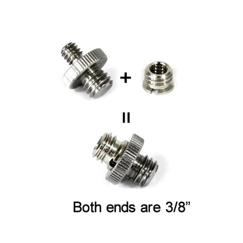 SMALLRIG New Thread Adapter w/ 1/4" to 3/8" thread 5pcs pack 1610