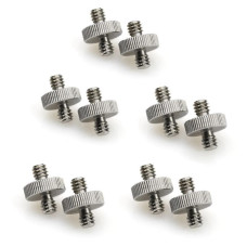 SMALLRIG Double Head Stud with 1/4" to 1/4" thread 10pcs Pack 1613