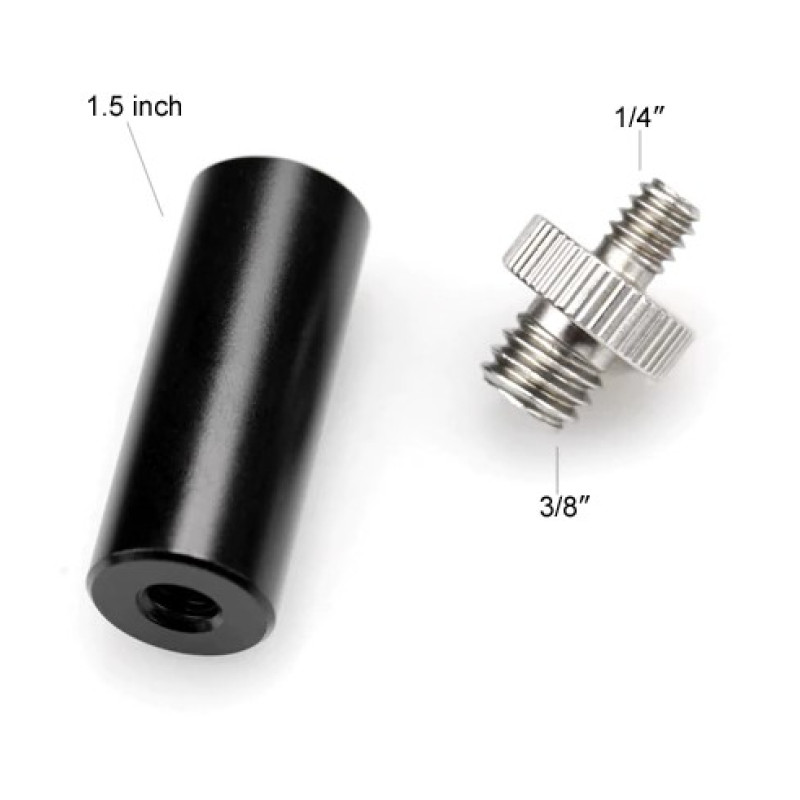 SMALLRIG 15mm Micro Rod(1.5 inch) with 3/8" Male 1624