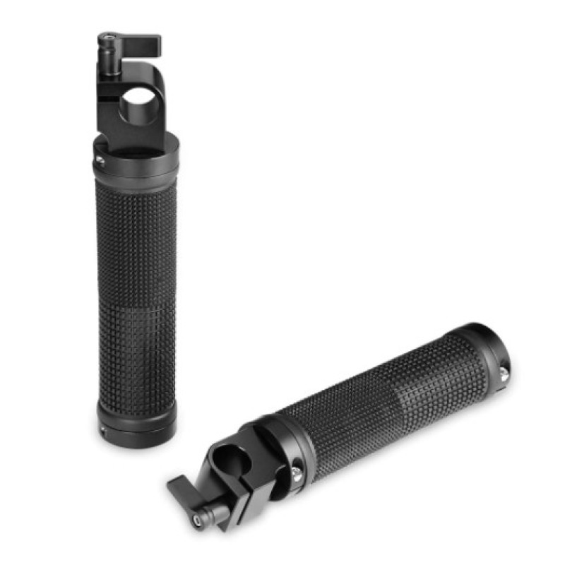 SMALLRIG Black Basic Handle V2 with 15mm Rod Clamp(2pcs Pack) 1626