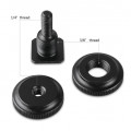SMALLRIG Cold Shoe Adapter with 3/8" to 1/4" Thread(2pcs Pack) 1631