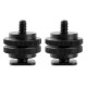 SMALLRIG Cold Shoe Adapter with 3/8" to 1/4" Thread(2pcs Pack) 1631