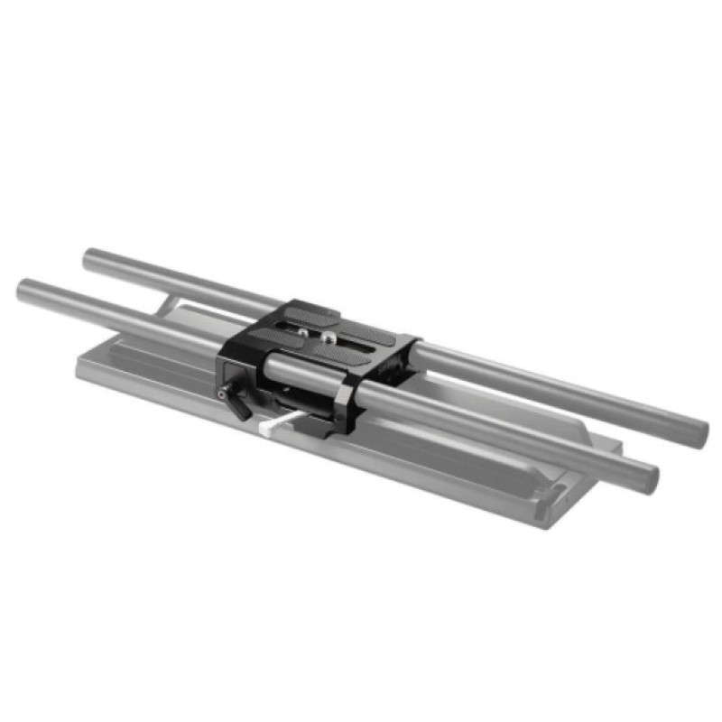SmallRig Arri Standard Explorer Bridgeplate with 15mm Rod Clamp 1642