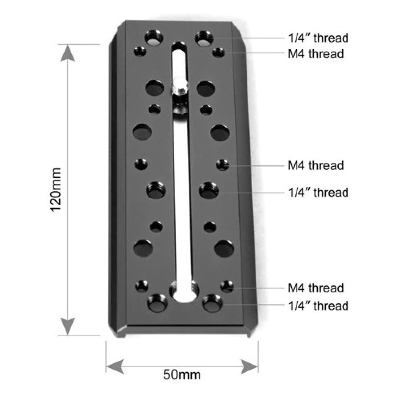 SMALLRIG Quick Dovetail(Manfrotto) 1647