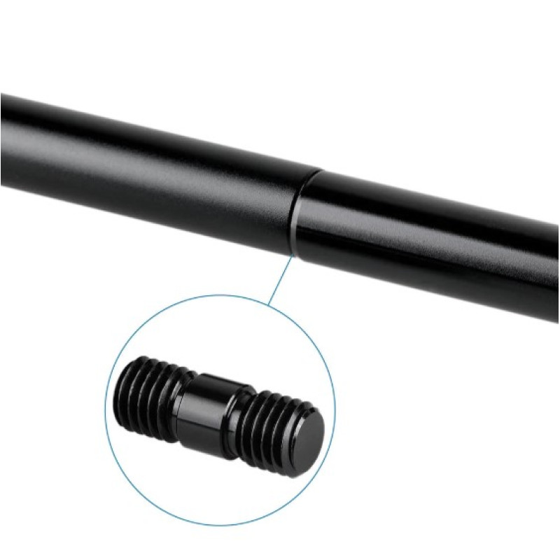 SMALLRIG 1659 15mm with M12 Thread Black Aluminum Alloy Rods Combination