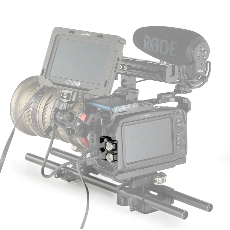 SMALLRIG 2246 HDMI and USB-C Cable Clamp for BMPCC 4K Cage
