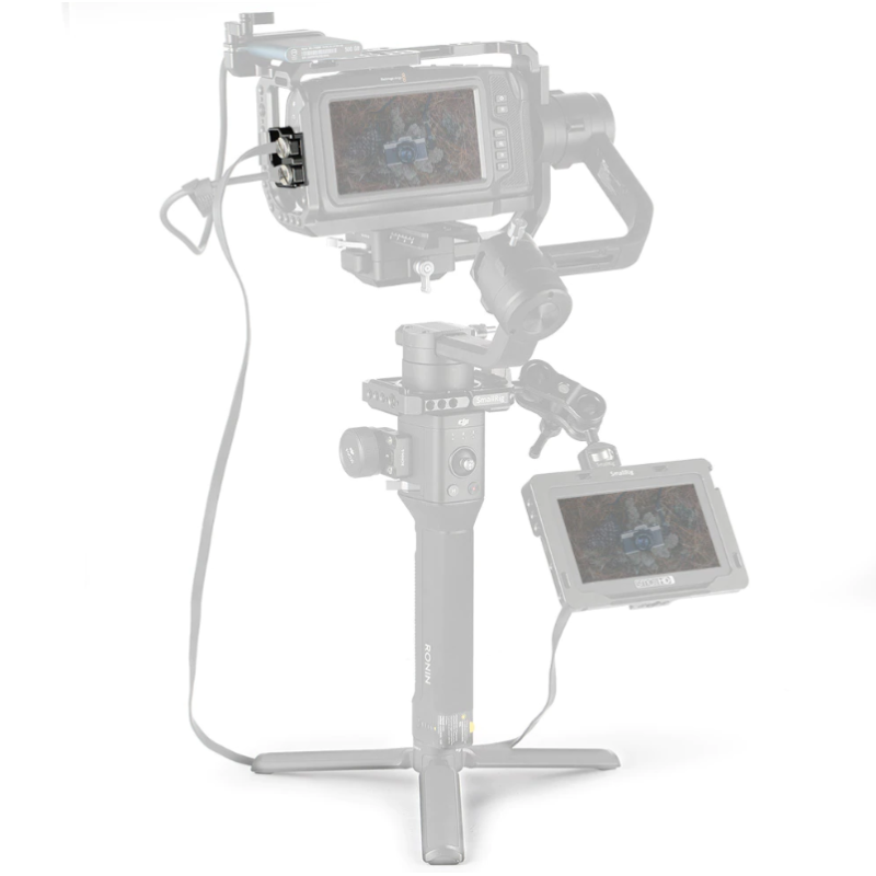 SMALLRIG 2246 HDMI and USB-C Cable Clamp for BMPCC 4K Cage