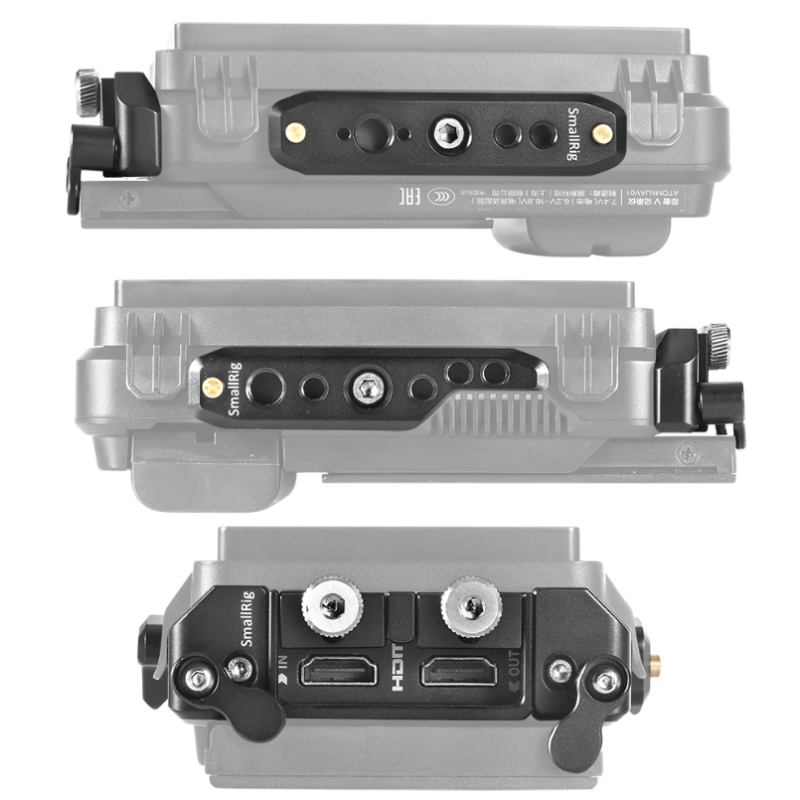 SmallRig Mounting Plates and HDMI Cable Clamp for Atomos Ninja V CMA2338