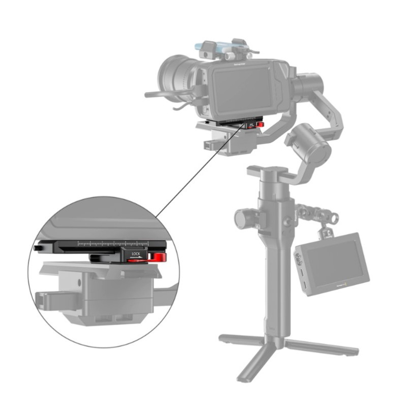 SmallRig Offset Kit for BMPCC 4K & 6K and Ronin S Crane 2 Moza Air 2 BSS2403
