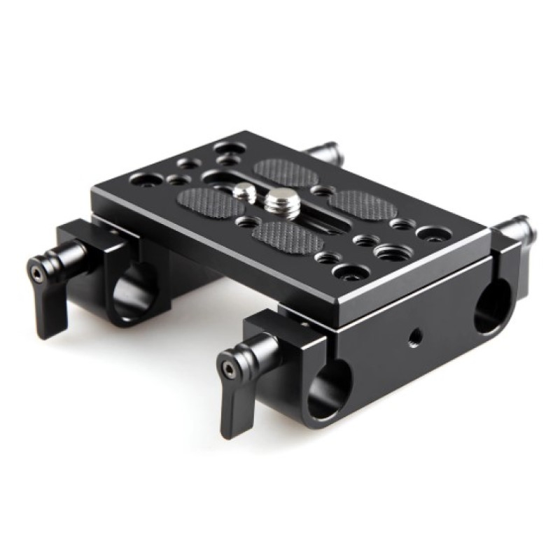 SmallRig Mounting Plate with 15mm Rod Clamps 1775