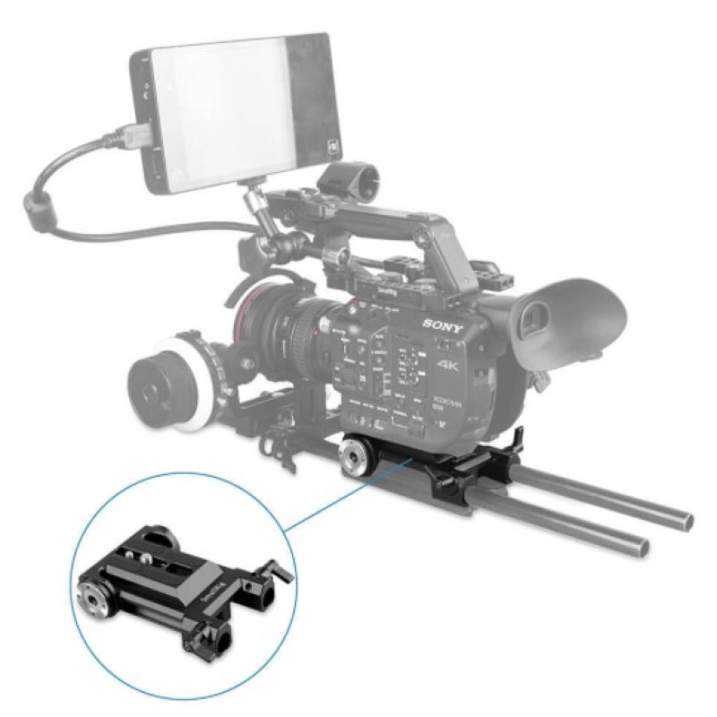 SMALLRIG Sony FS5 Camcorder Baseplate 1827
