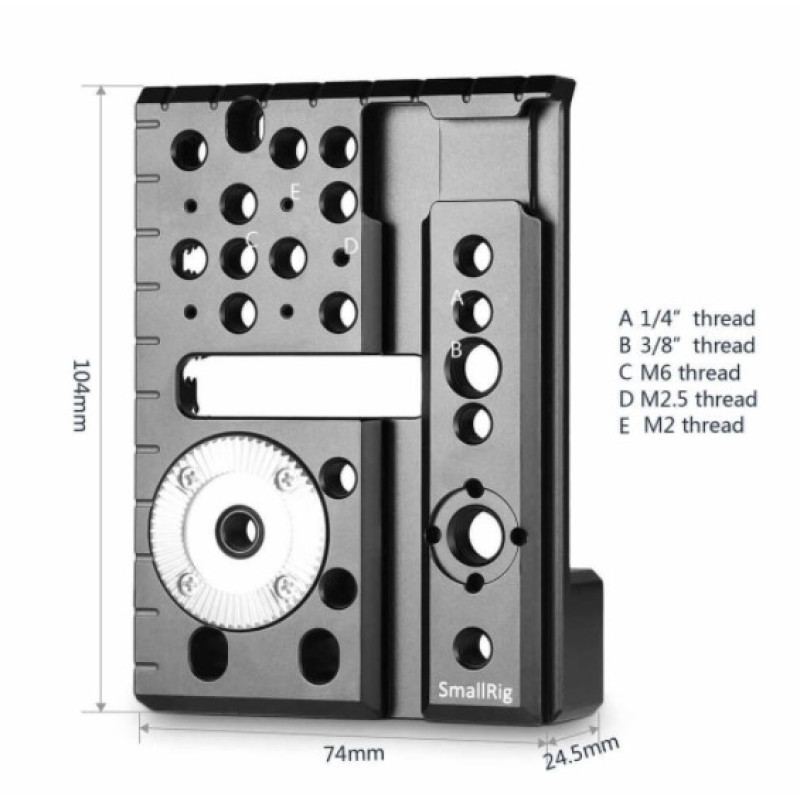 SmallRig Left Side Plate for Red Raven 1847