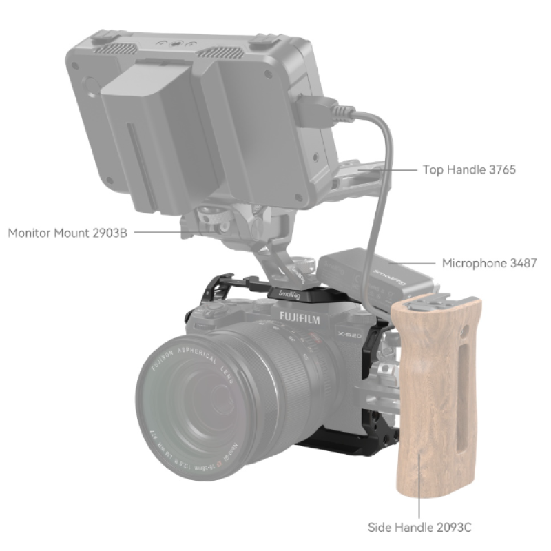 Клітка SmallRig Cage for FUJIFILM X-S20 (4230)
