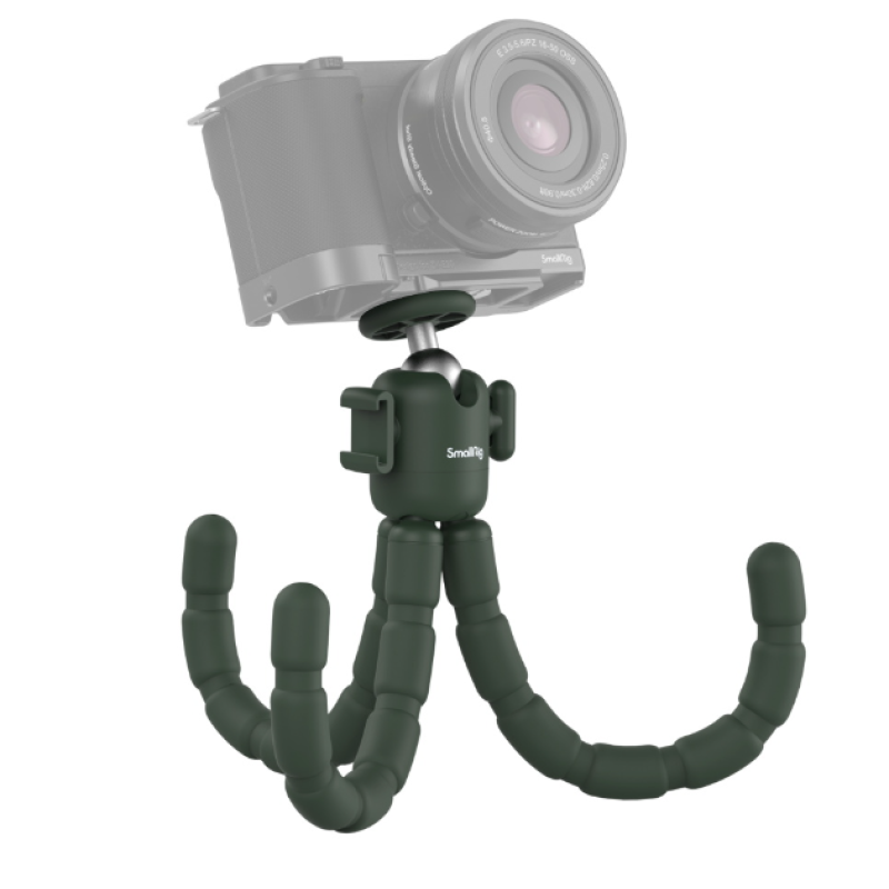 SmallRig Flexible Vlog Tripod with Wireless Control VK-29 (Green) (3991)