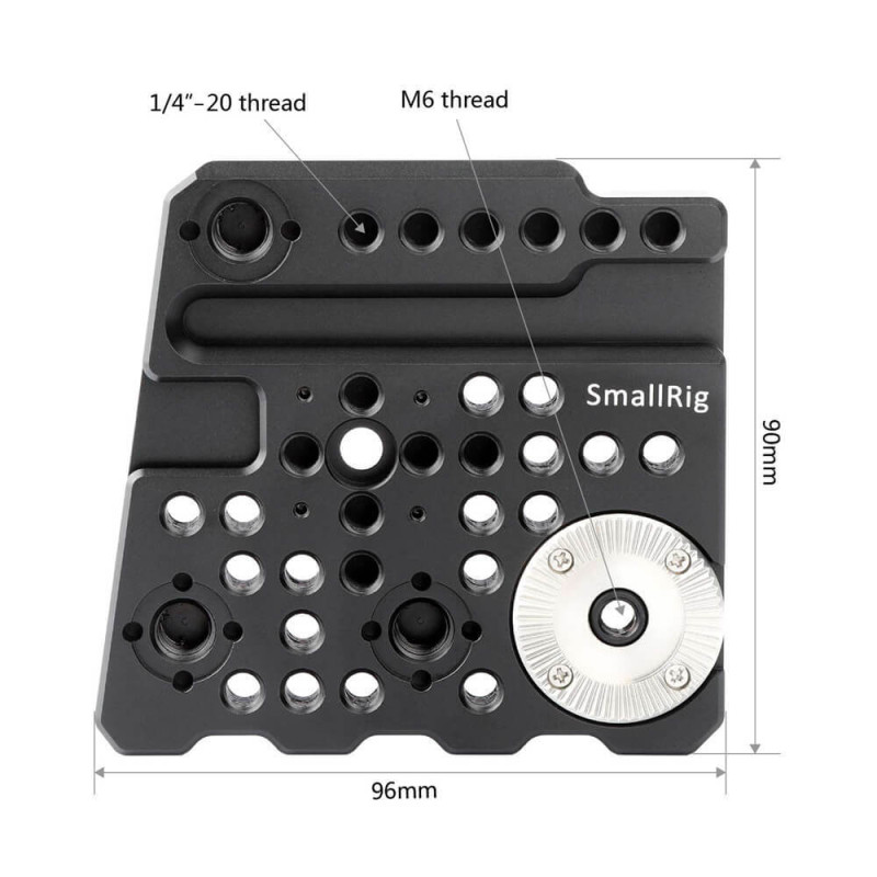 SmallRig Side Plate for Blackmagic URSA Mini Camera 1854