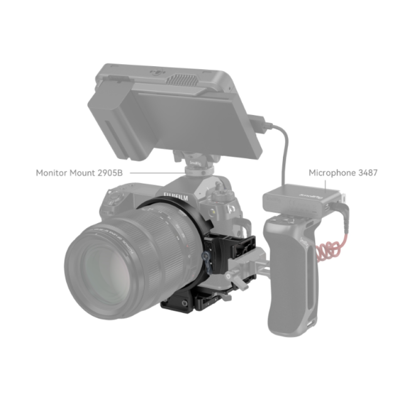SmallRig Rotatable Horizontal-to-Vertical Mount Plate Kit for FUJIFILM Specific GFX Series Cameras (4305)
