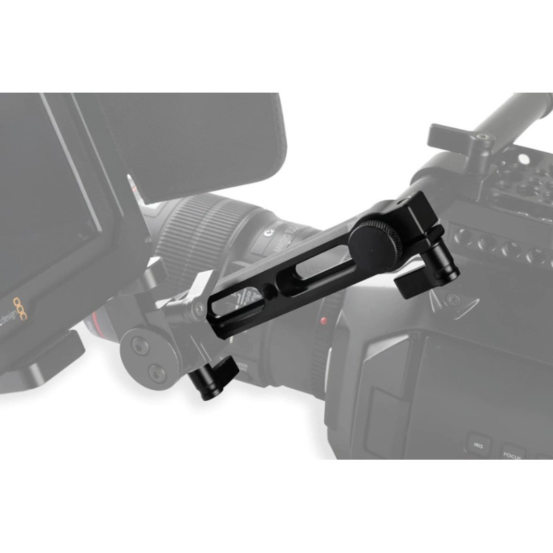 SmallRig Safety NATO Rail with 15mm Rod Clamp 1856
